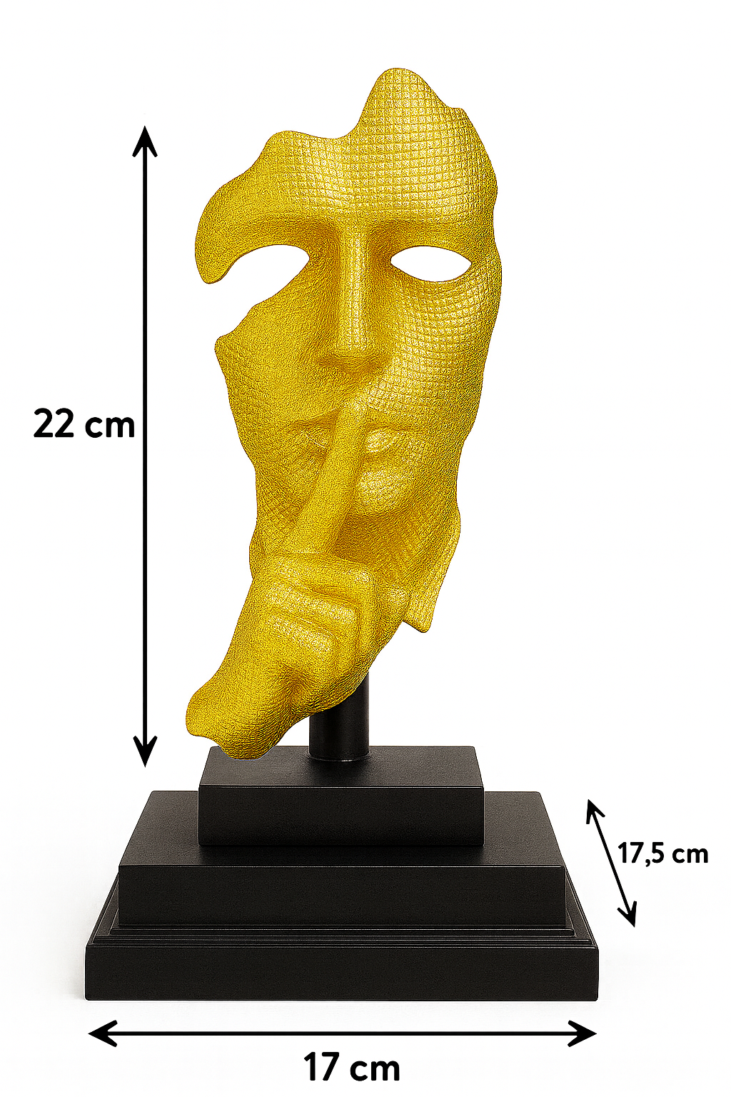 Maschera del Silenzio Dorato